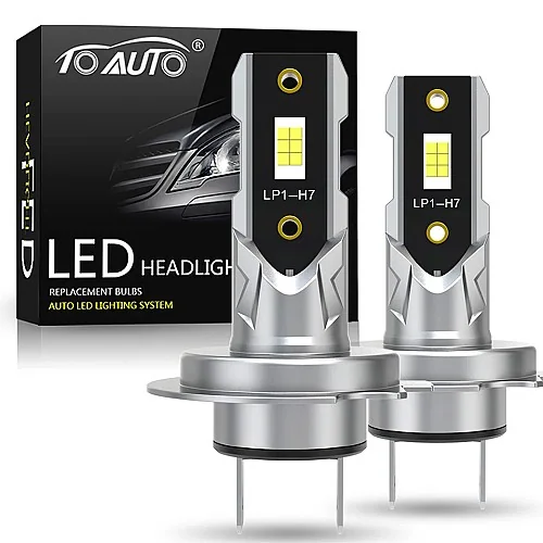 صورة Kit 2 Ampoules LED H7 Mini CSP 3570 Canbus – 100W – 20 000 LM – Haute Luminosité 1